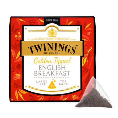 Discovery Collection Golden Tipped English Breakfast - 15 Pyramid Tea Bags